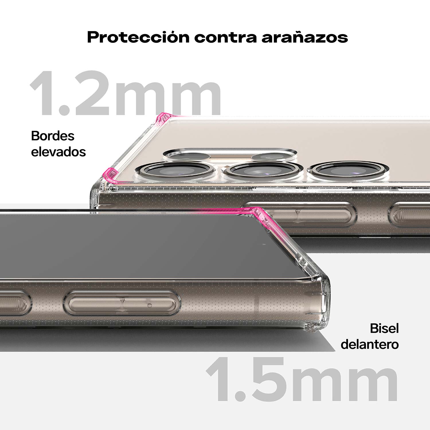 Case Transparente Ringke Fusion Para Galaxy S24 Ultra