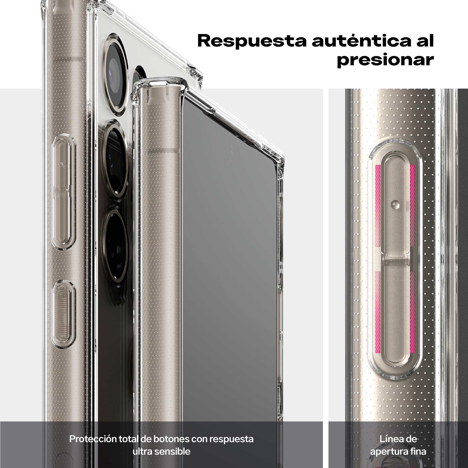 Case Transparente Ringke Fusion Para Galaxy S24 Ultra
