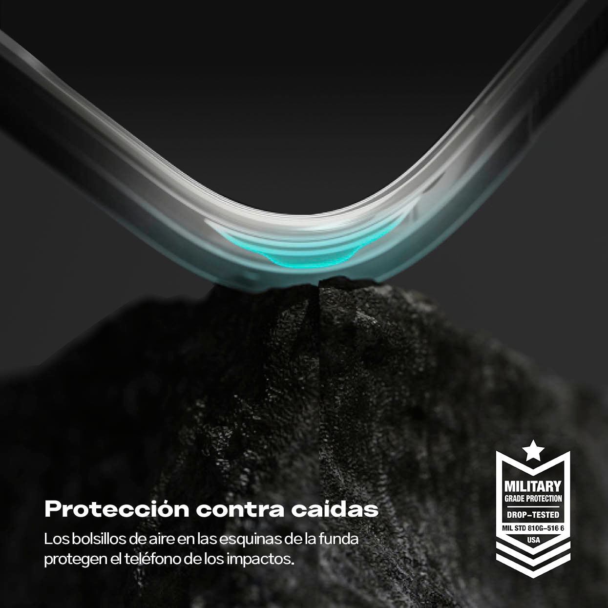 Case Negro Ringke Onyx Para iPhone 16 Pro Con MagSafe