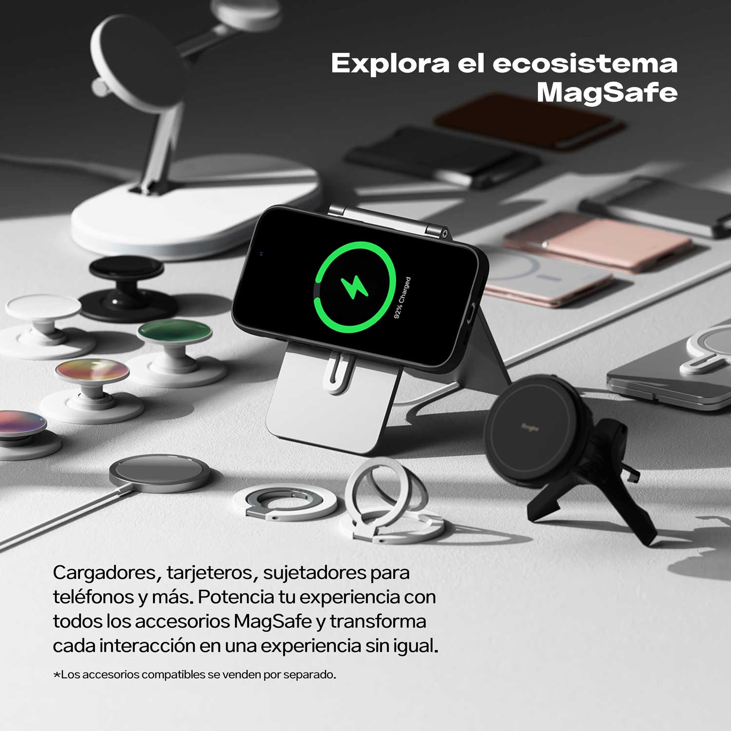 Case Negro Ringke Onyx Para iPhone 16 Pro Con MagSafe