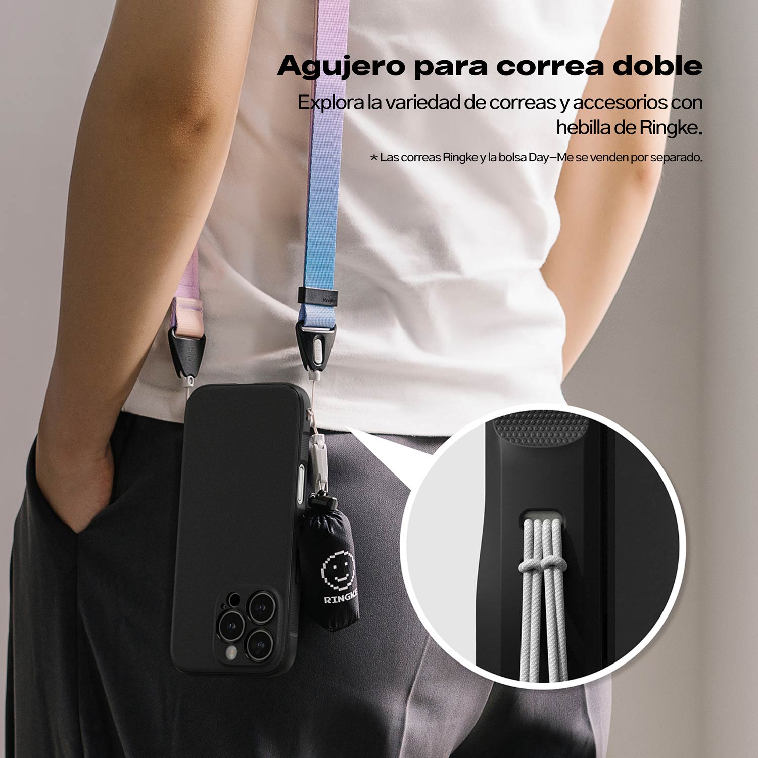 Case Negro Ringke Onyx Para iPhone 16 Pro Con MagSafe