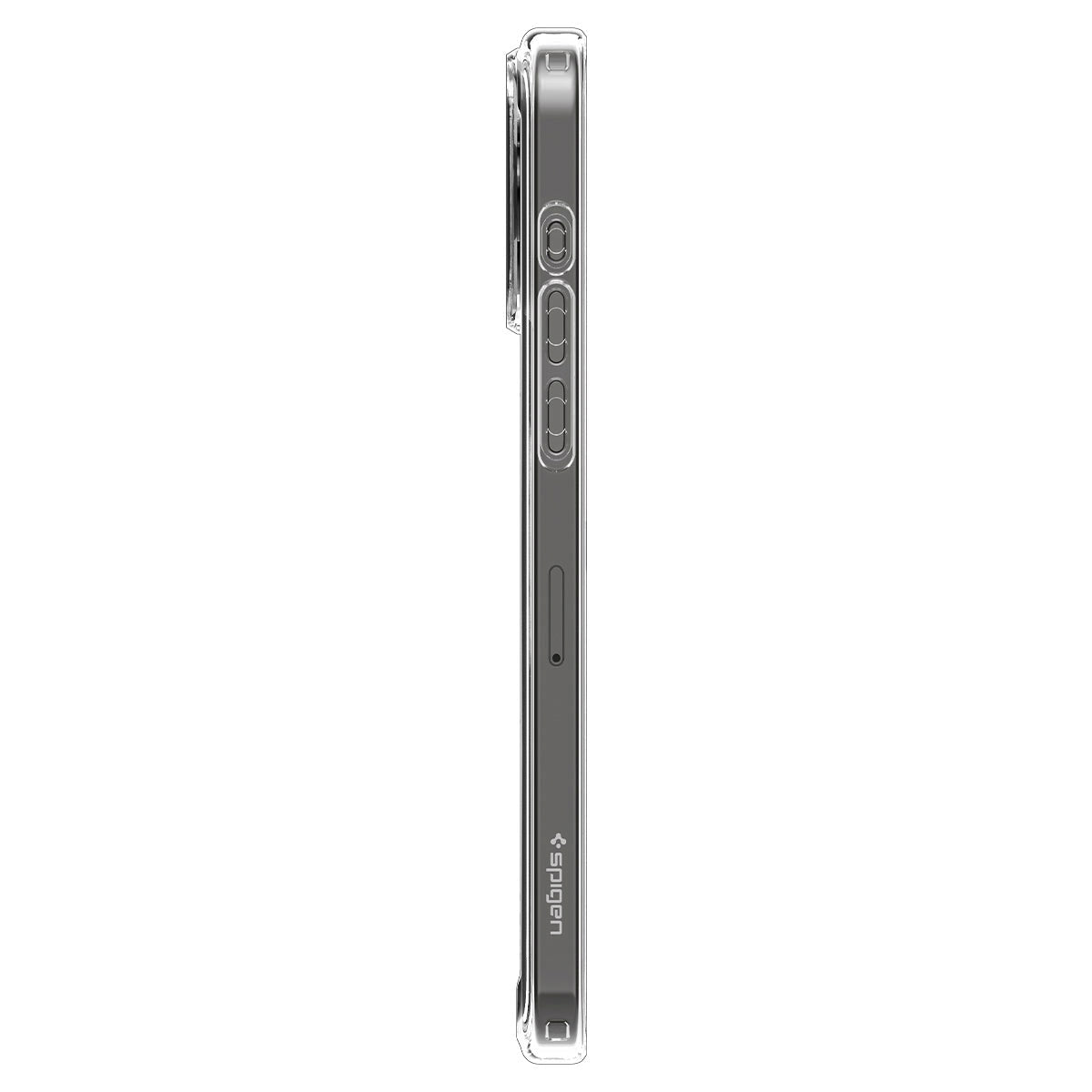 Case Transparente Spigen Crystal Hybrid Para iPhone 15 Pro Max (MagSafe)