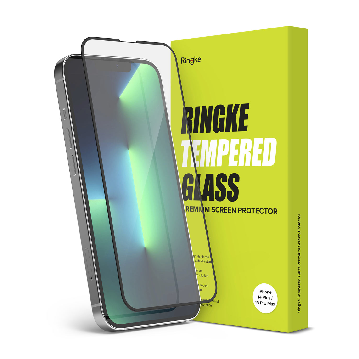 Protector de Pantalla Vidrio Templado Ringke Para iPhone 14 Plus / iPhone 13 Pro Max