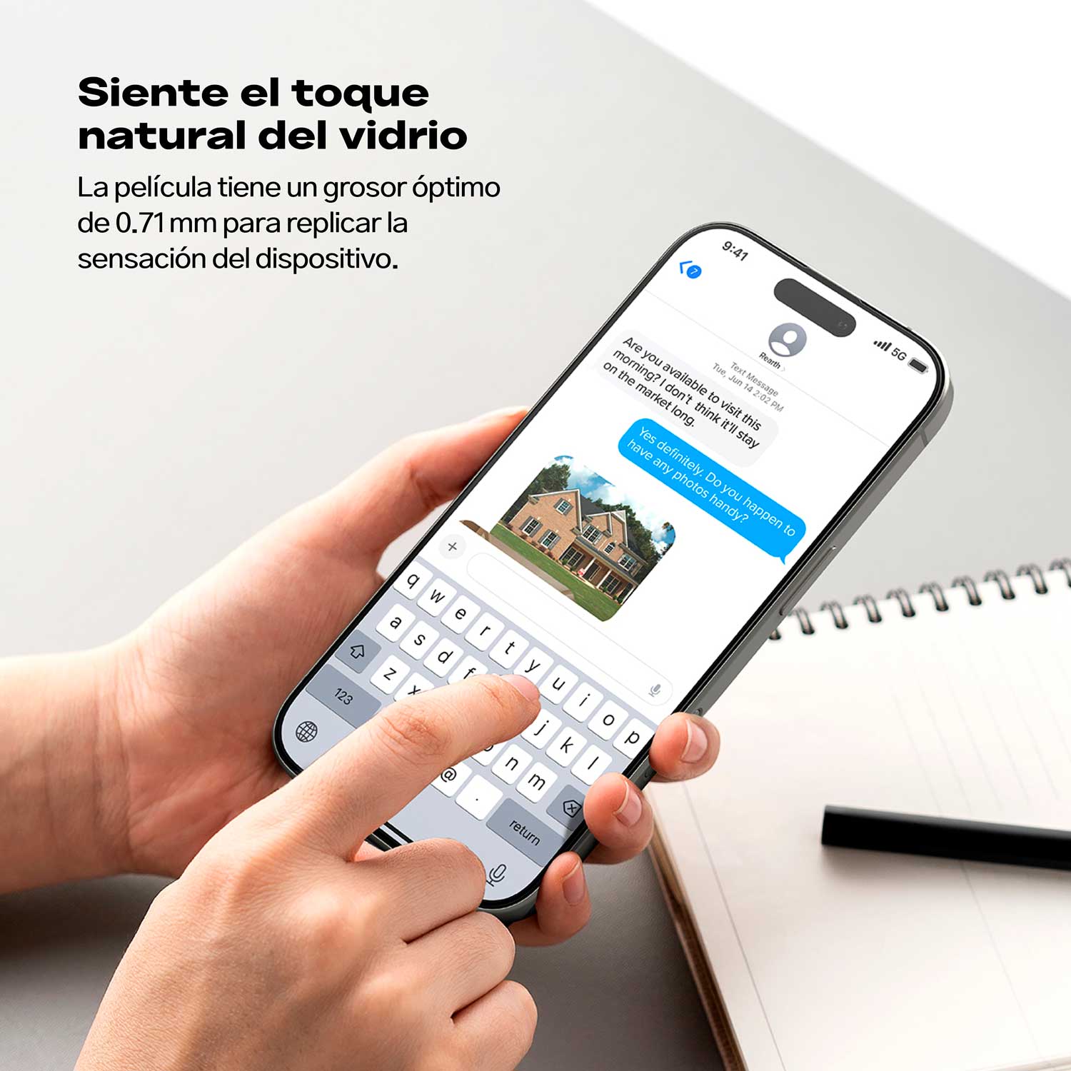 Protector Pantalla Vidrio Ringke Easy Slide Para iPhone 16 Pro Max (2 UND + Instalador)