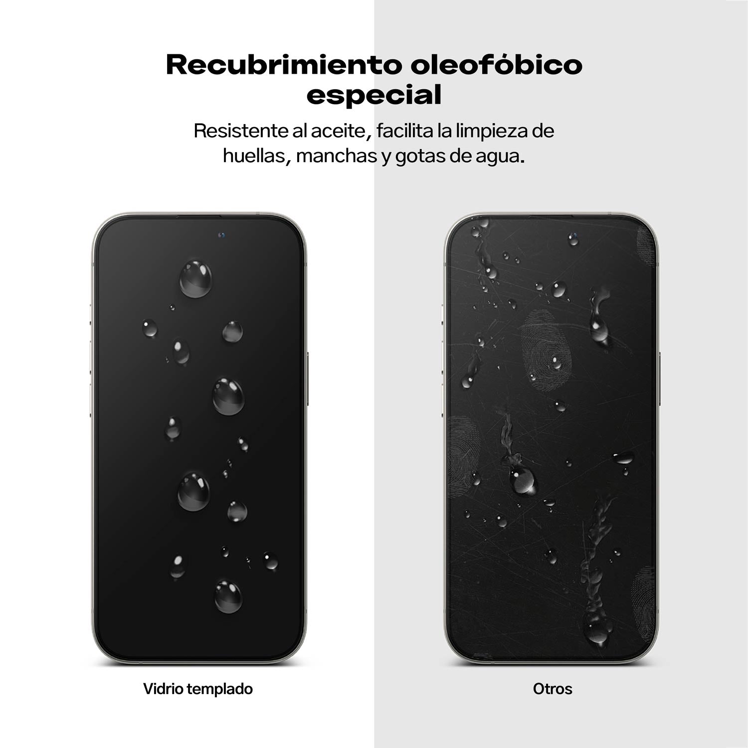Protector Pantalla Vidrio Ringke Easy Slide Para iPhone 16 Pro Max (2 UND + Instalador)
