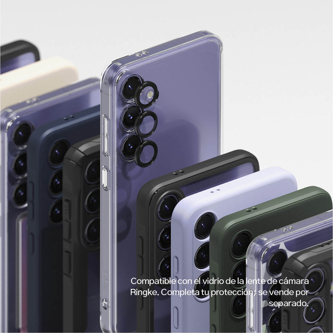 Case Negro Camuflado Ringke Fusion X Design Para Galaxy S24