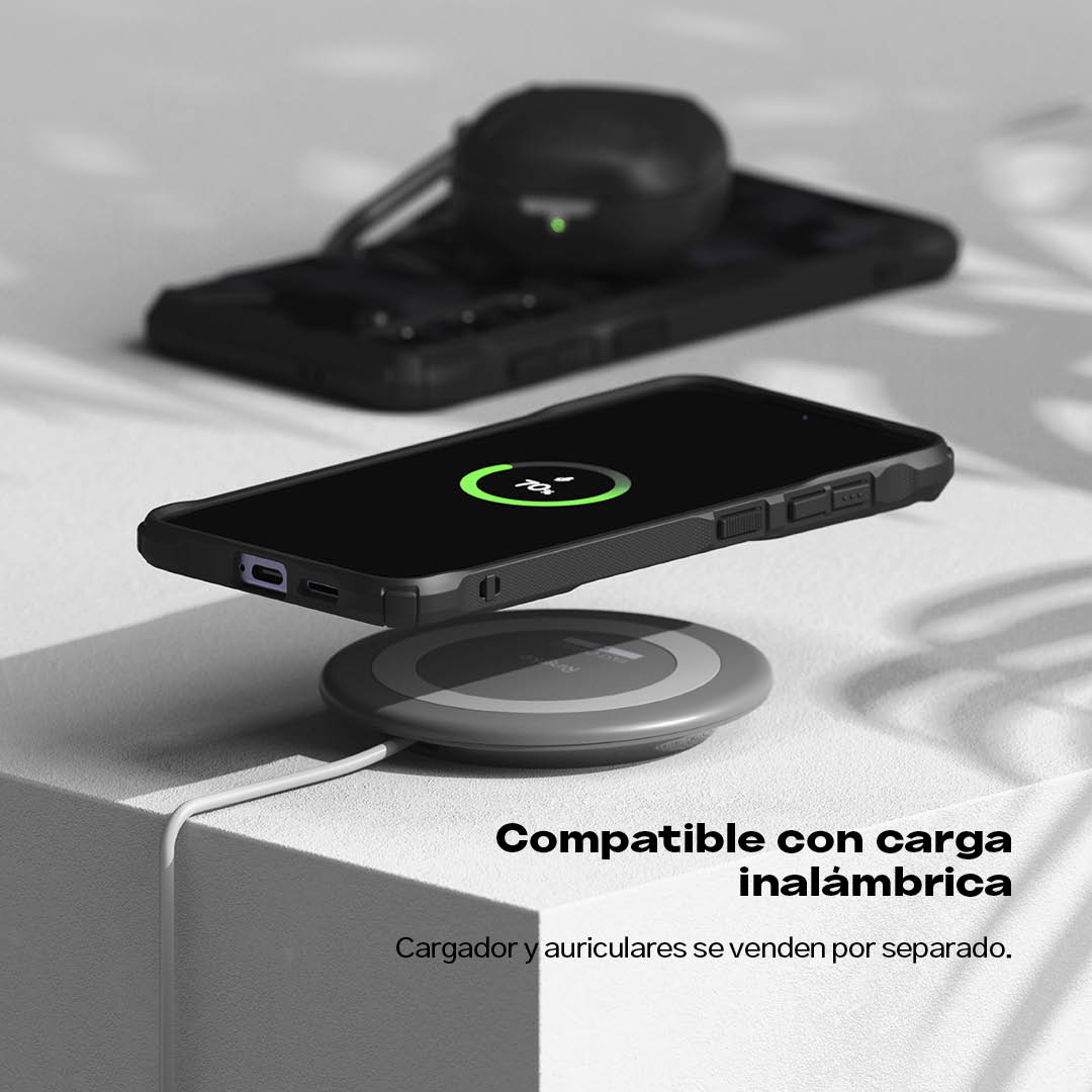 Case Negro Camuflado Ringke Fusion X Design Para Galaxy S24