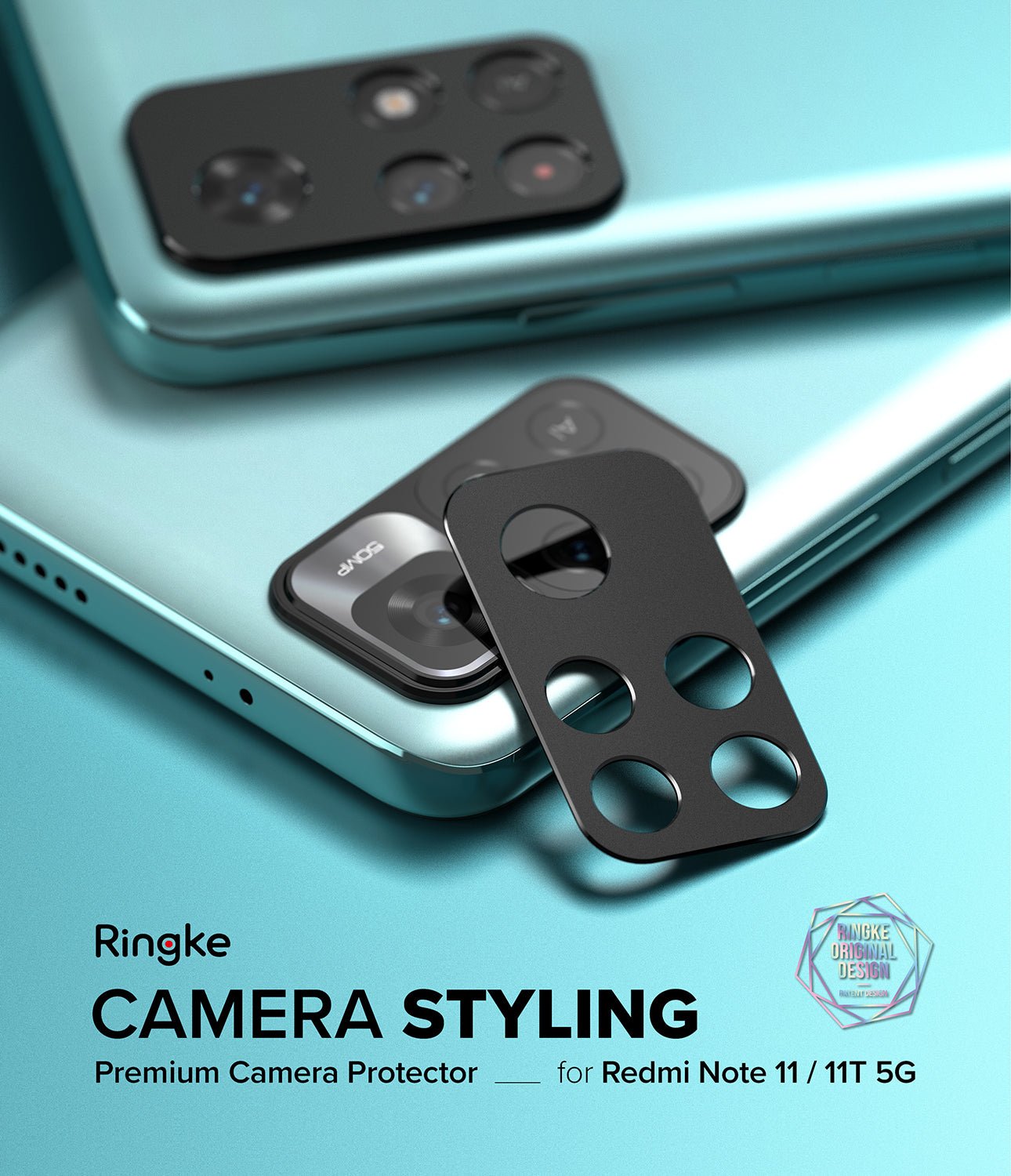 Protector Camara Aluminio Ringke Camera Styling Para Xiaomi Poco M4 Pro 5G / Note 11T 5G / Note 11