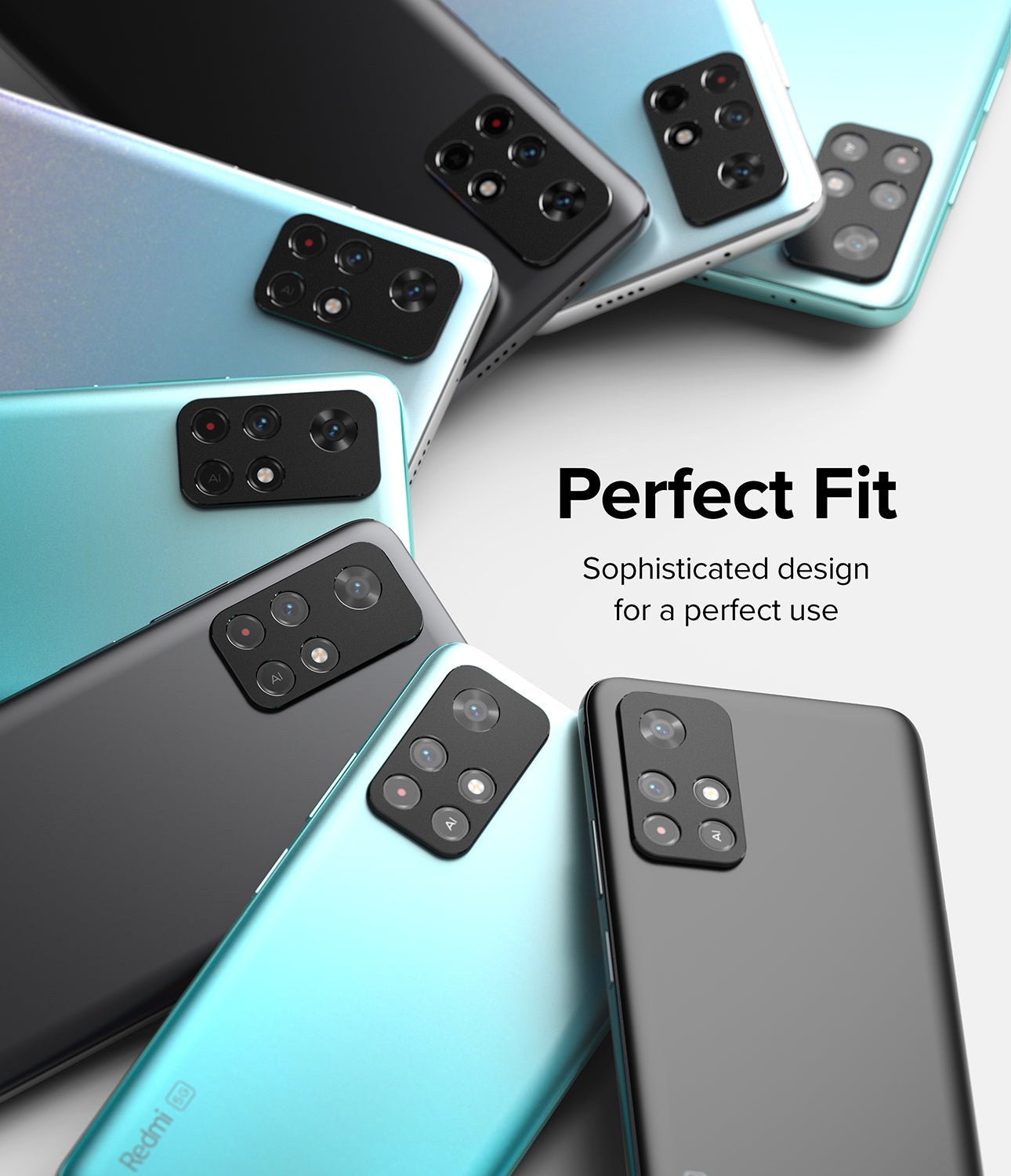 Protector Camara Aluminio Ringke Camera Styling Para Xiaomi Poco M4 Pro 5G / Note 11T 5G / Note 11