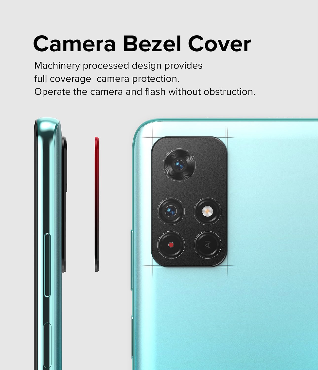 Protector Camara Aluminio Ringke Camera Styling Para Xiaomi Poco M4 Pro 5G / Note 11T 5G / Note 11