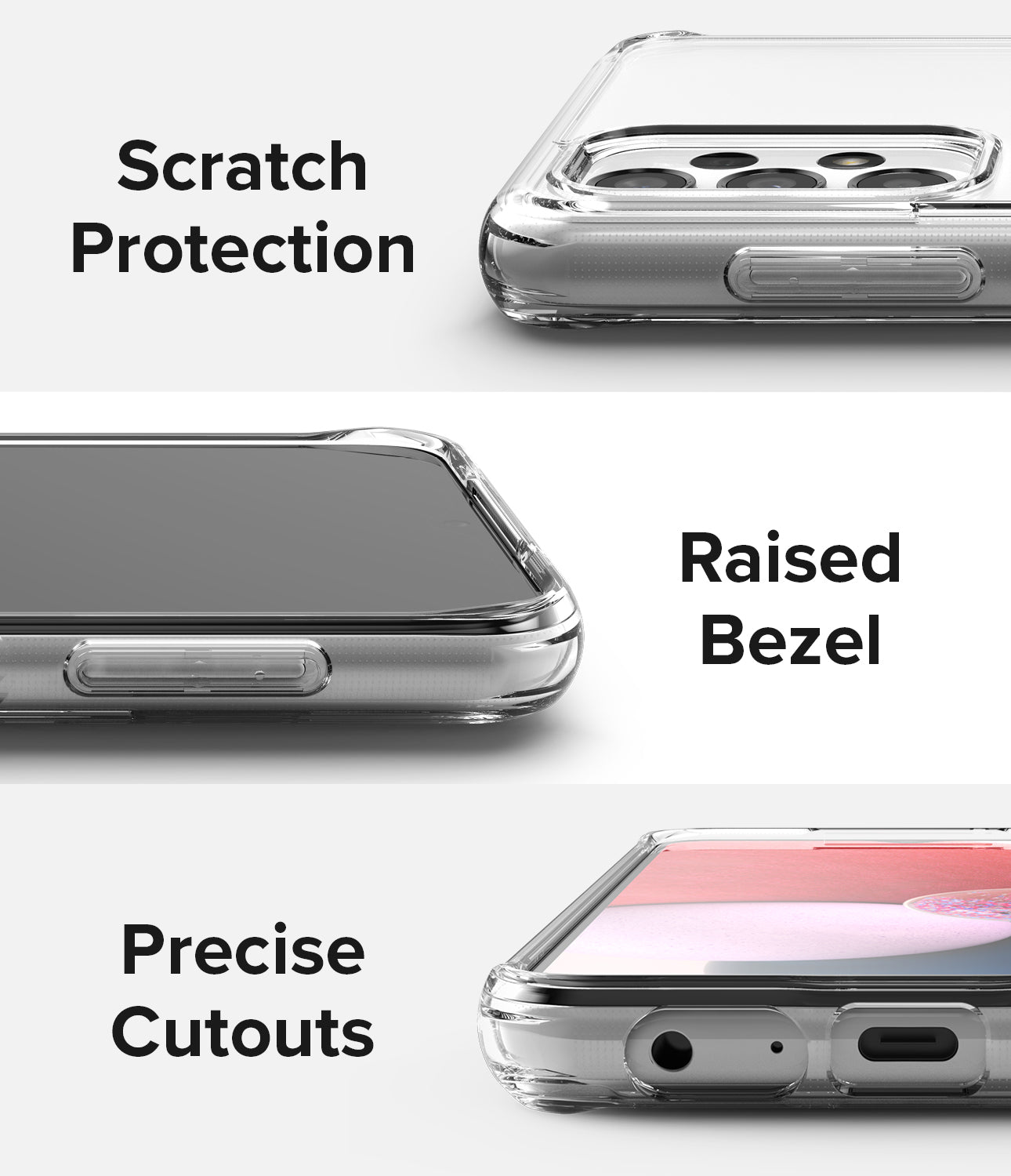 Case Transparente Ringke Fusion Para Galaxy A13 4G