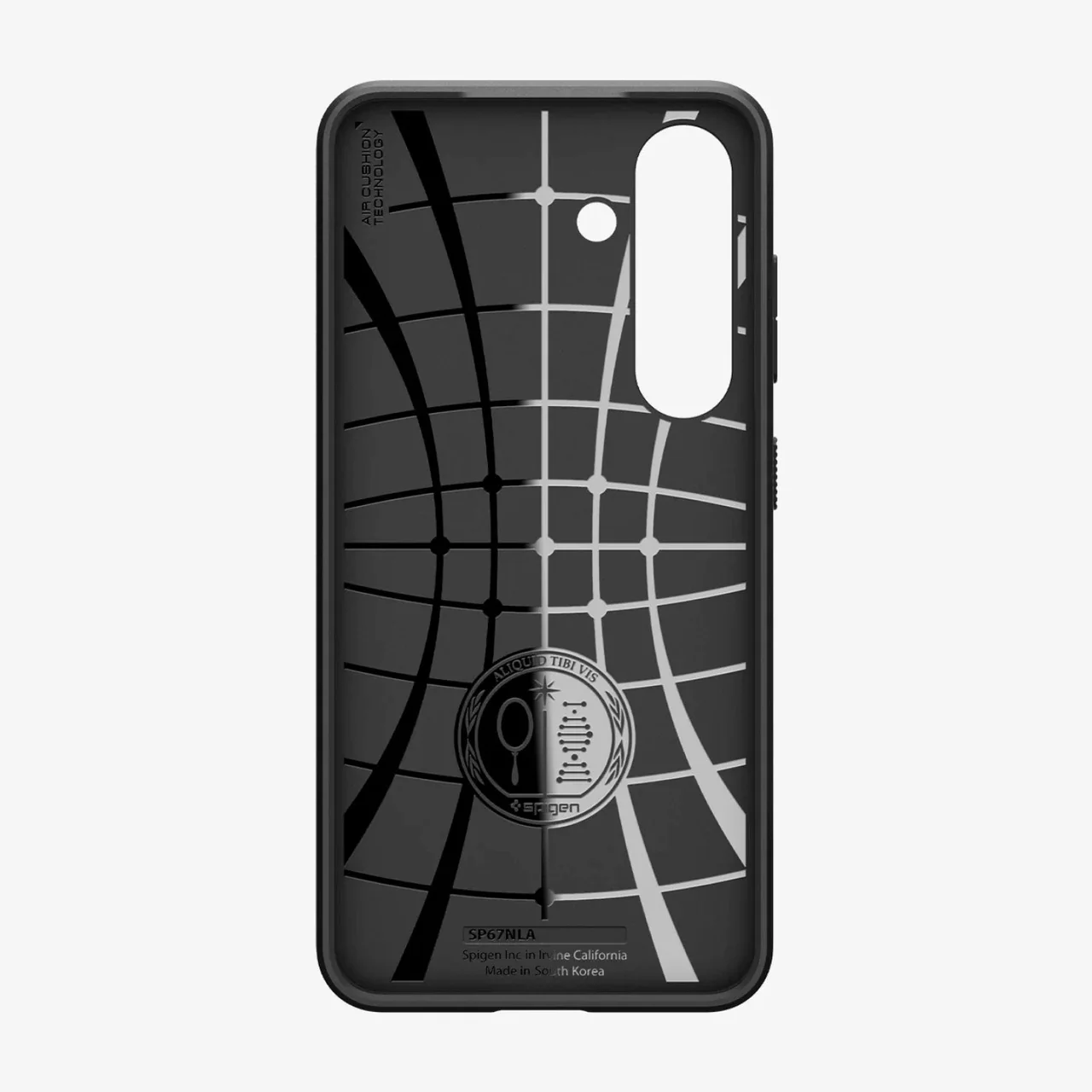 Case Negro Spigen Liquid Air Armor Para Galaxy S25 Plus