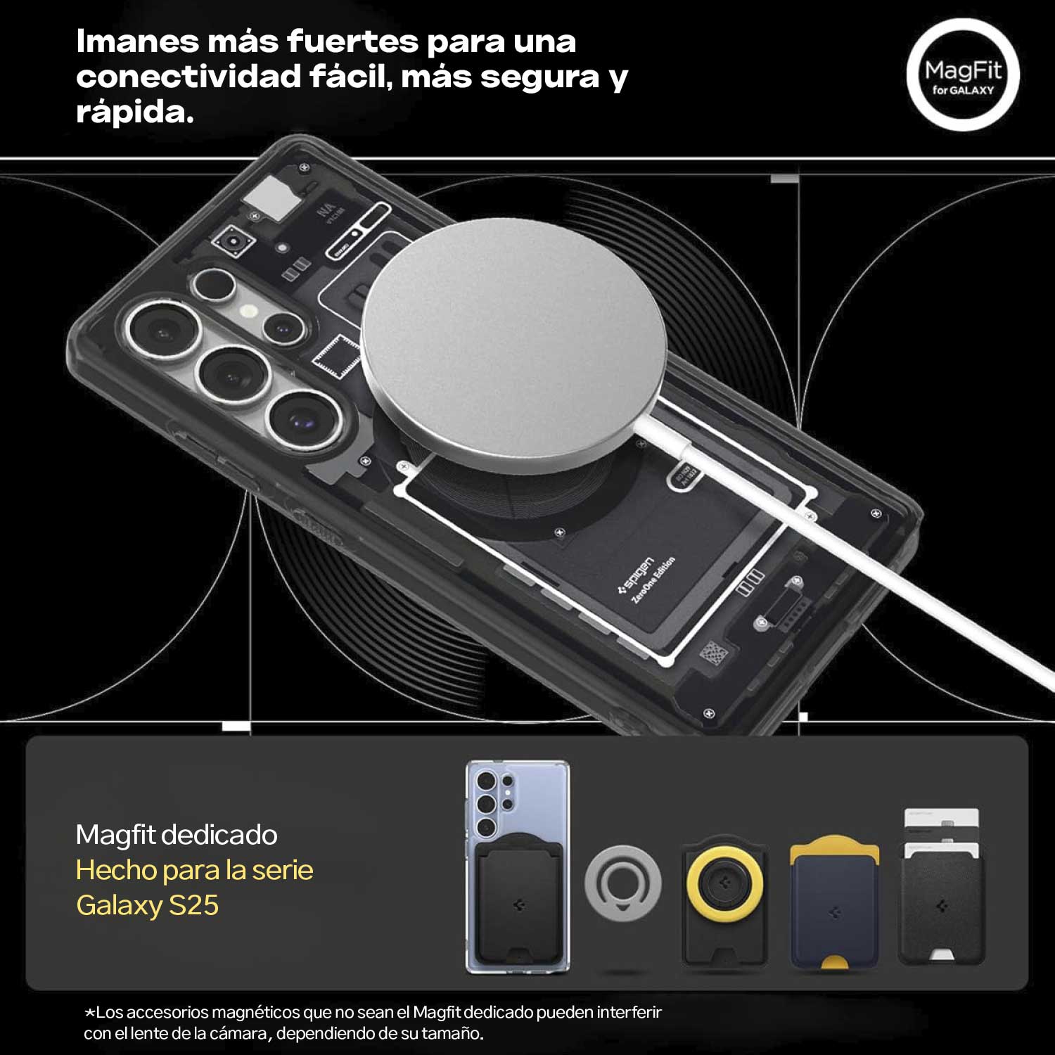 Case Spigen Ultra Hybrid Zero One Mag Fit Para Galaxy S25 Ultra (MagSafe)