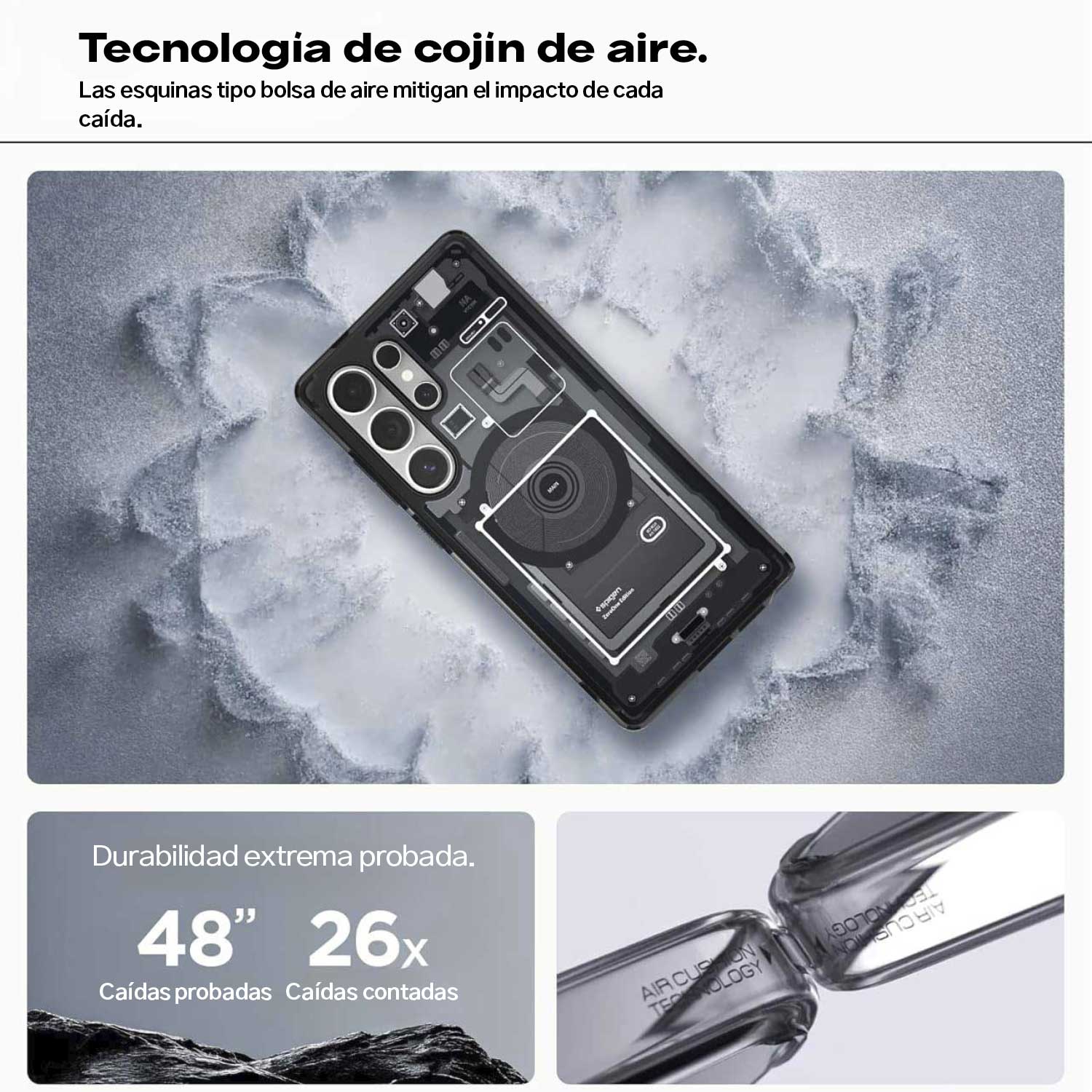 Case Spigen Ultra Hybrid Zero One Mag Fit Para Galaxy S25 Ultra (MagSafe)