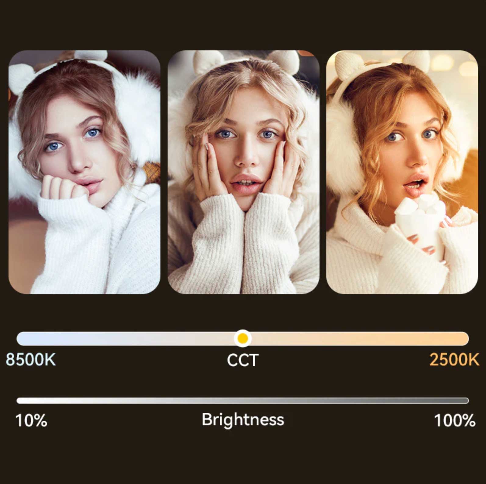 Aro Luz LED Portatil Ulanzi Para Celular Con Magsafe