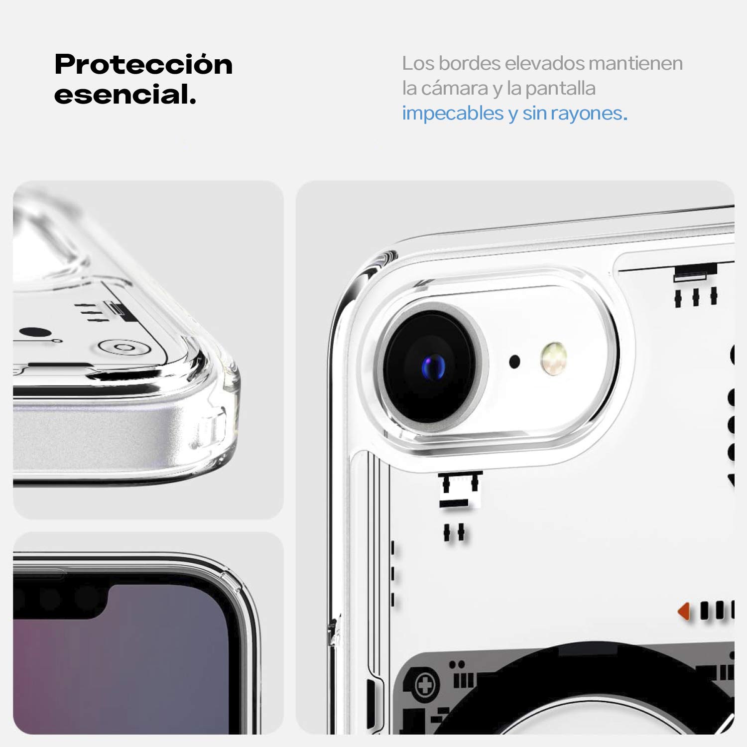 Case Spigen Ultra Hybrid Neo One Para iPhone 16e (MagSafe)