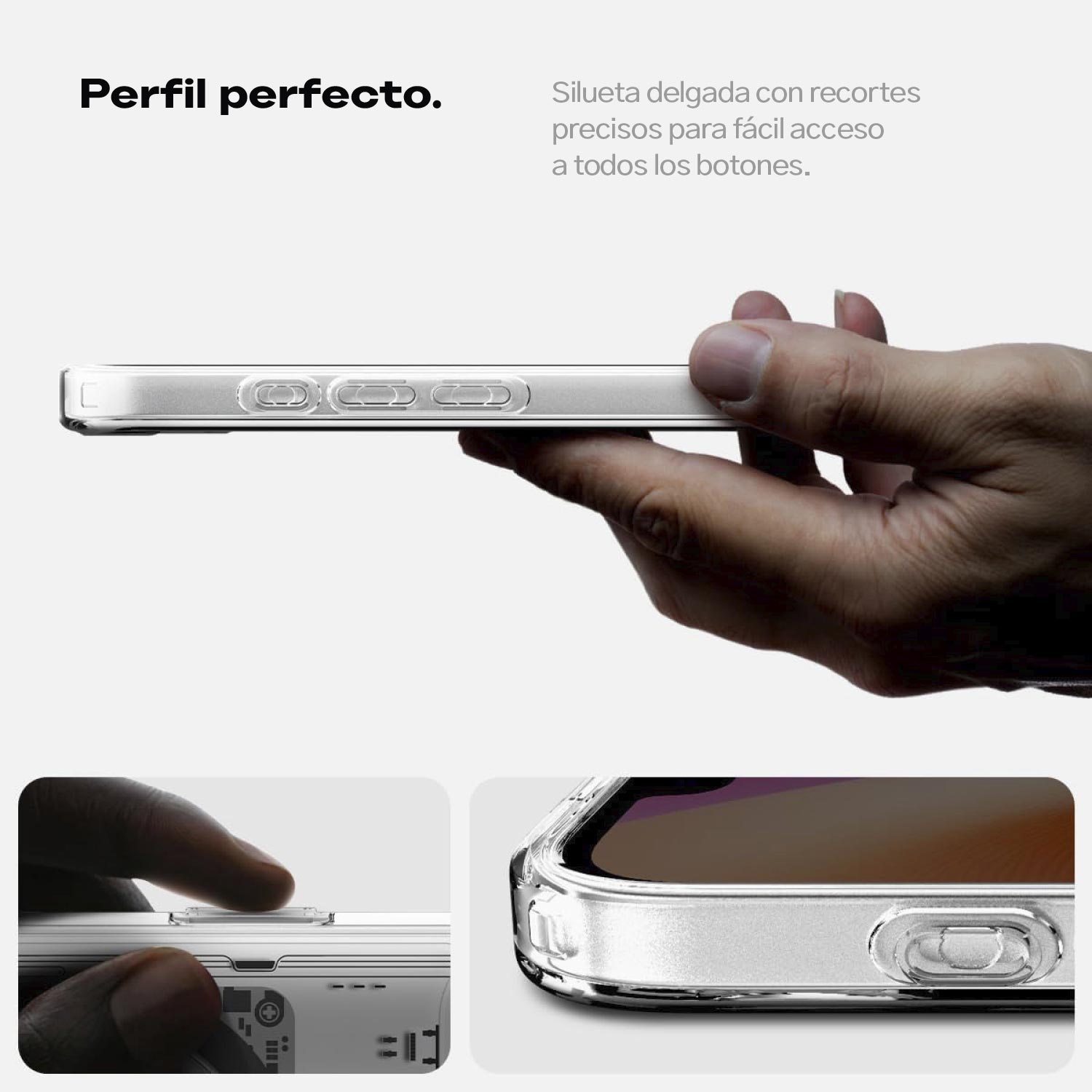 Case Spigen Ultra Hybrid Neo One Para iPhone 16e (MagSafe)