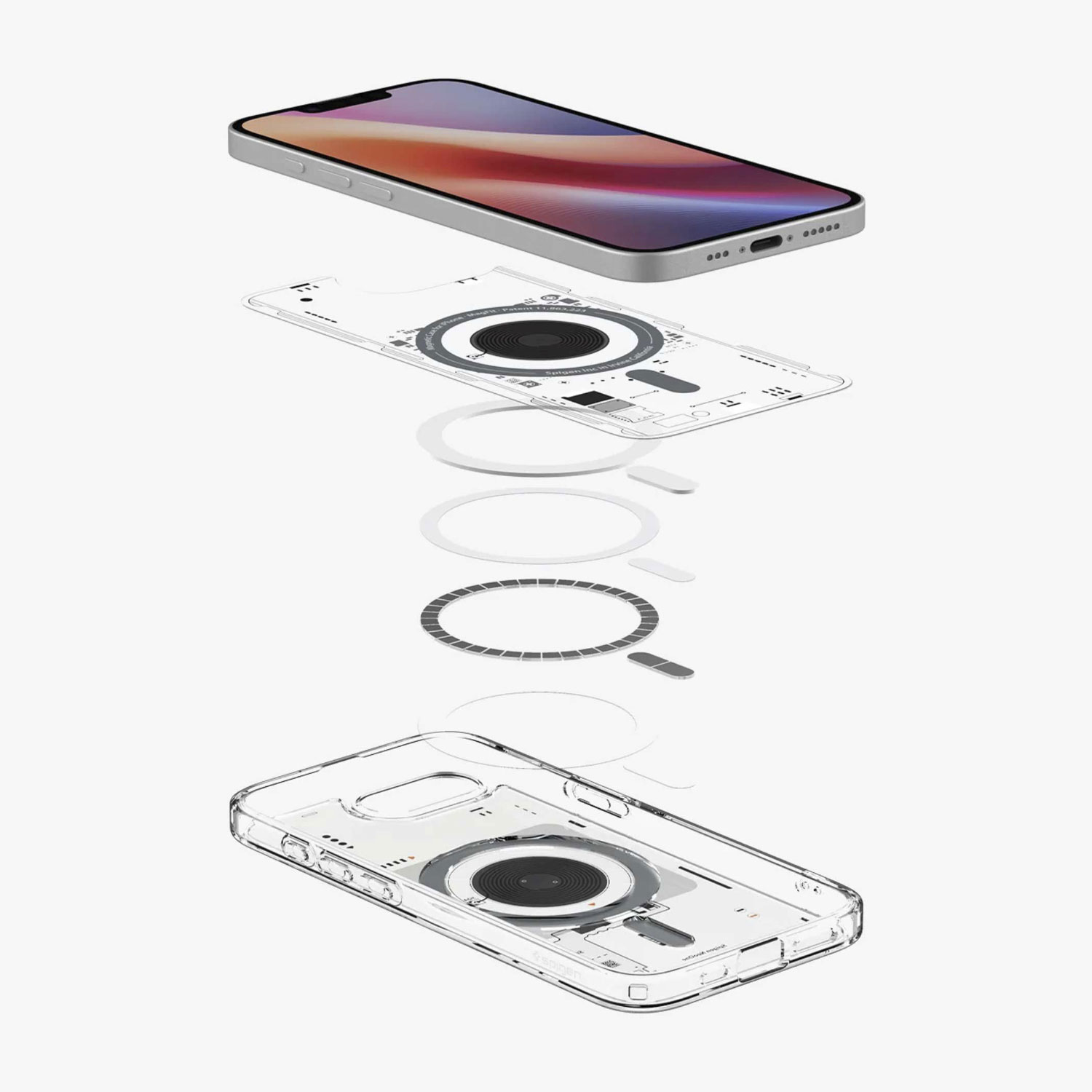 Case Spigen Ultra Hybrid Neo One Para iPhone 16e (MagSafe)