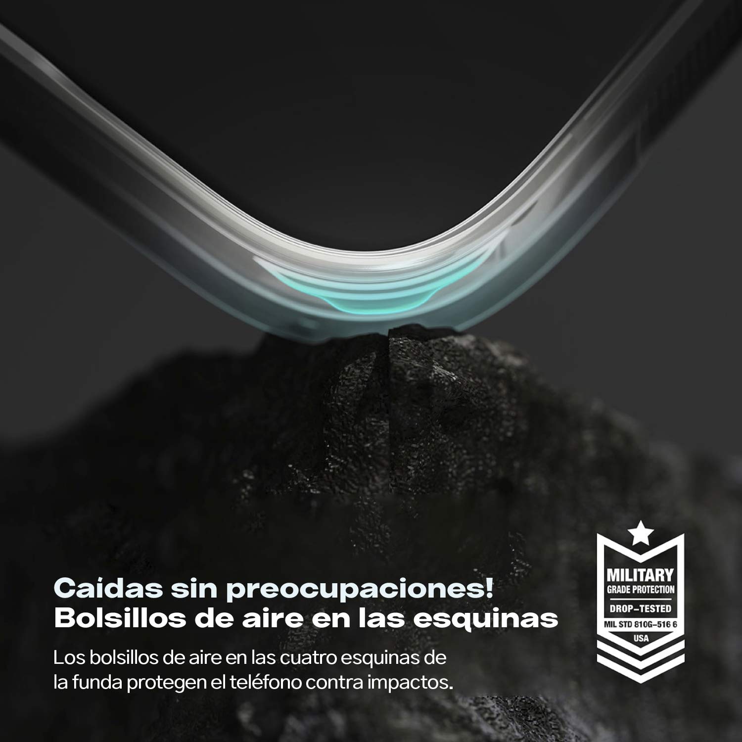 Case Negro Ligero Ringke Onyx Para iPhone 16e