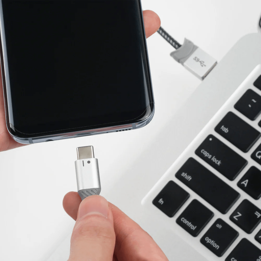 Cargador Ringke Fish Carga Rápida Tipo C a USB (20 CM)