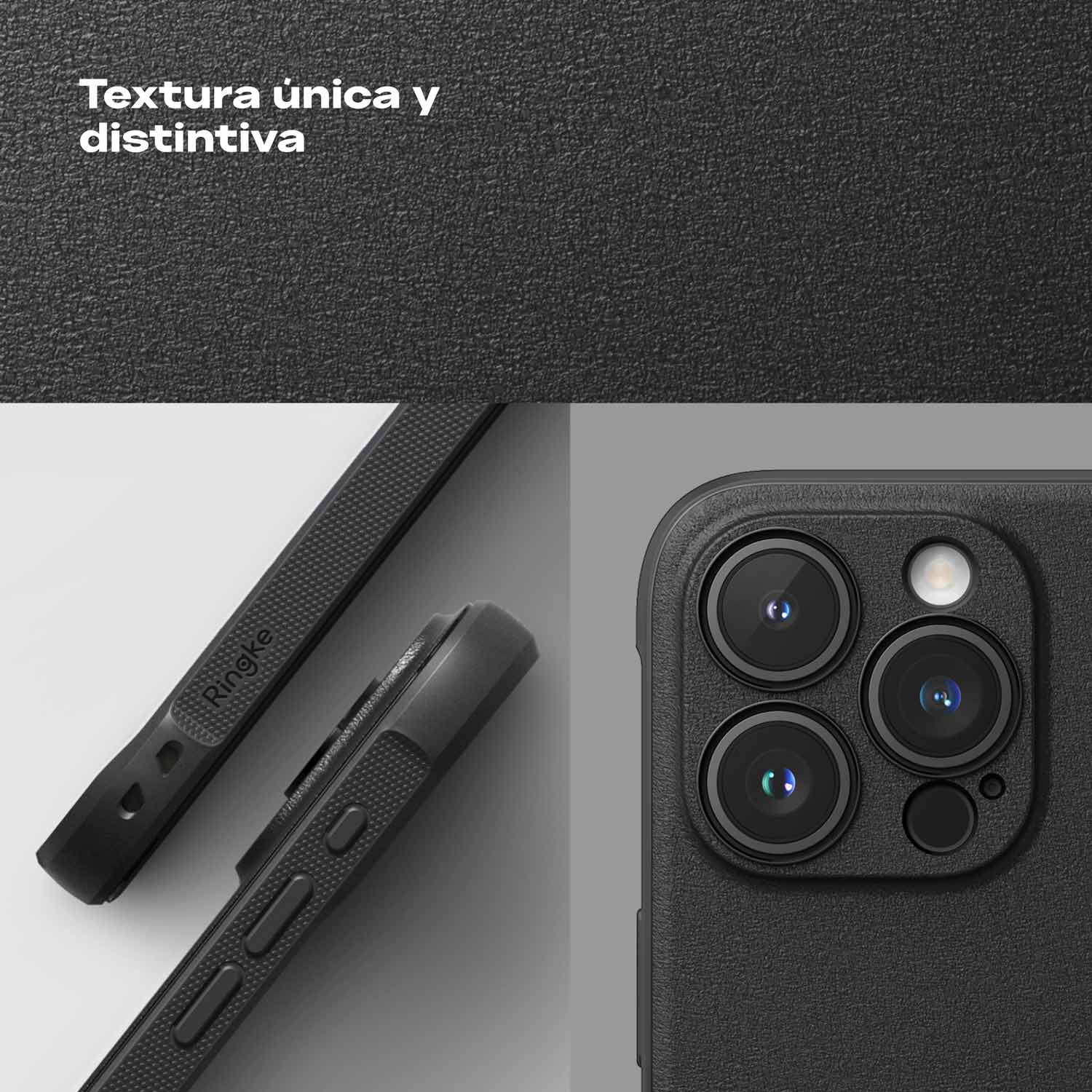 Case Negro Ringke Onyx Para iPhone 15 Pro Max (MagSafe)