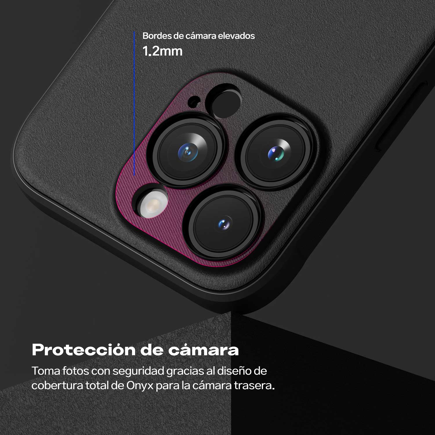 Case Negro Ringke Onyx Para iPhone 15 Pro Max (MagSafe)