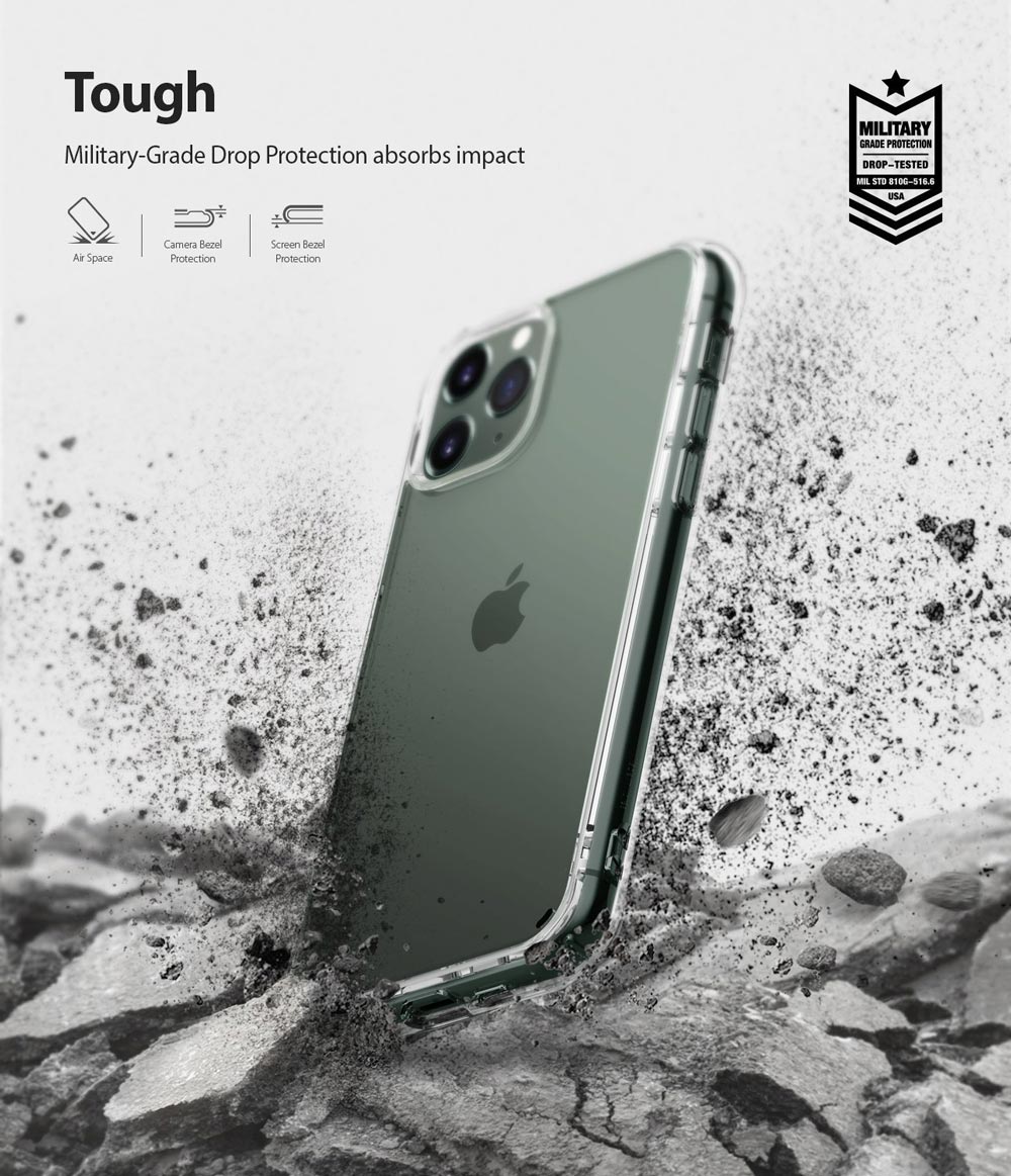 Case Transparente Ringke Fusion Para iPhone 11 Pro Max