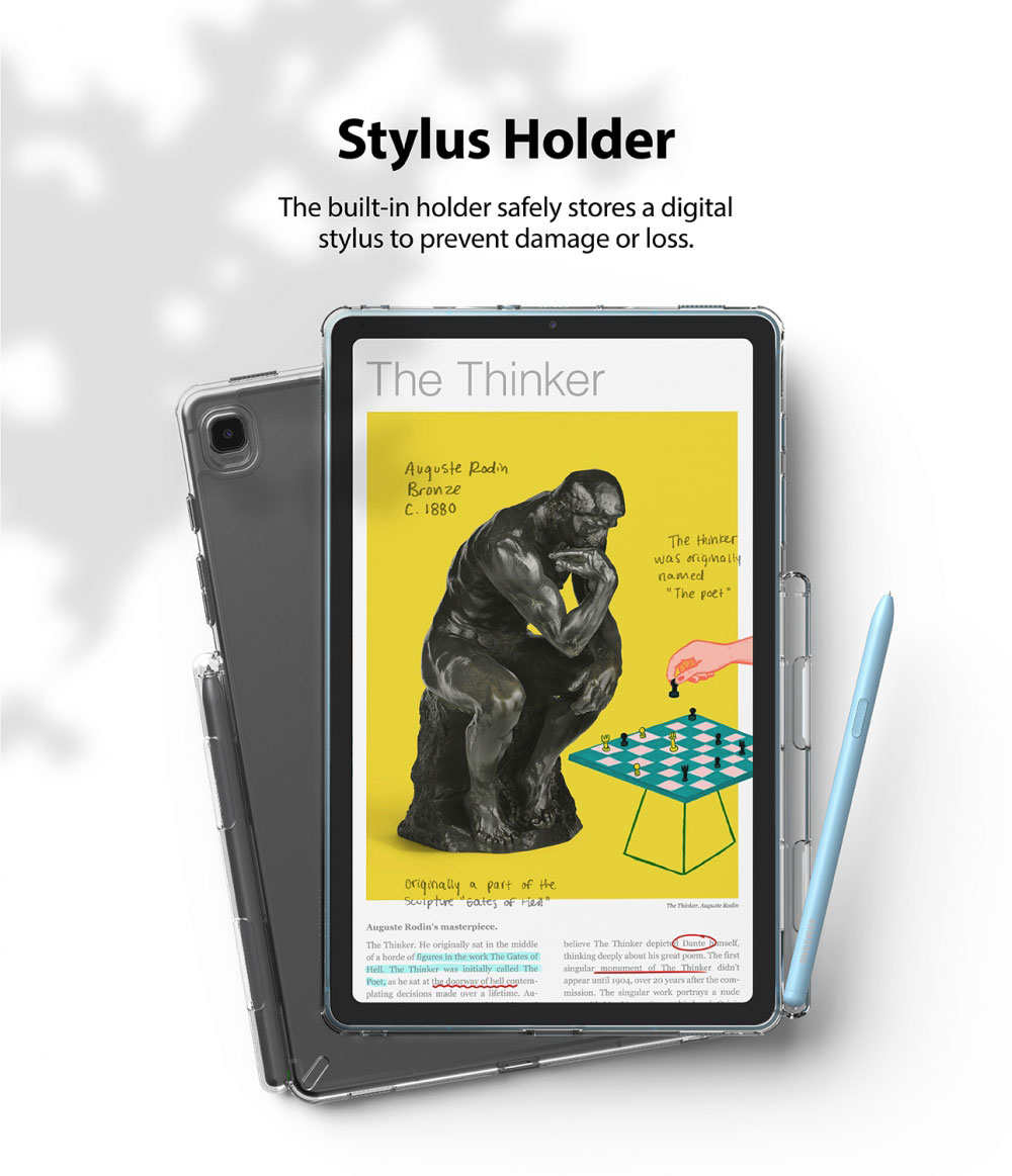 Case Transparente Ringke Fusion Para Galaxy Tab S6 Lite (2020 / 2022)