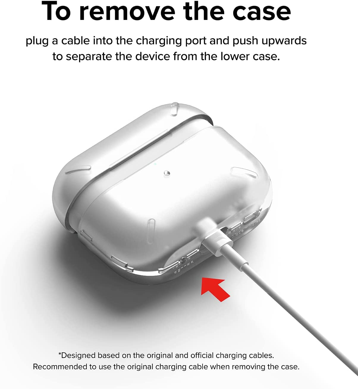 Case Transparente Ringke Layered Para AirPods Pro 2